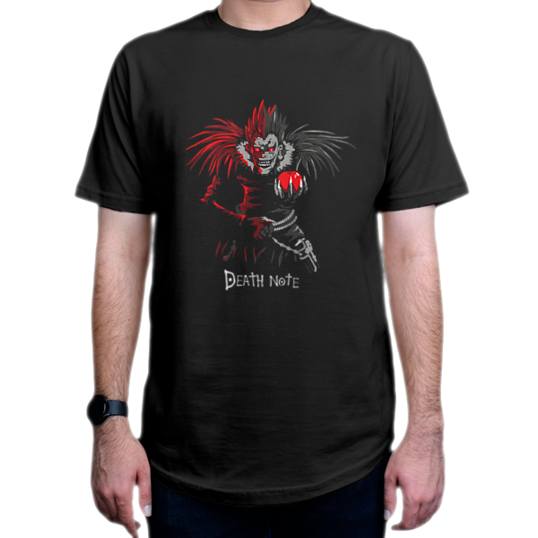 تیشرت طرح انیمه Death Note  دفترچه مرگ شخصیت ریوک Ryuk کد DN3