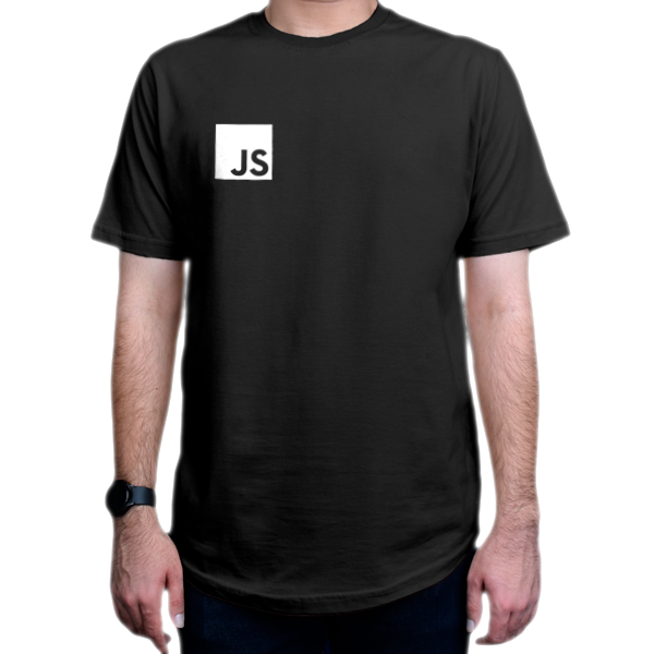 تیشرت برنامه نویسی طرح جاوااسکریپت JavaScript