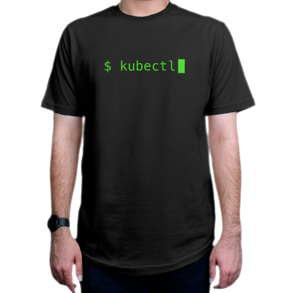 تیشرت برنامه نویسی طرح kubectl