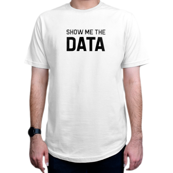 تیشرت برنامه نویسی طرح 2-Show Me The Data