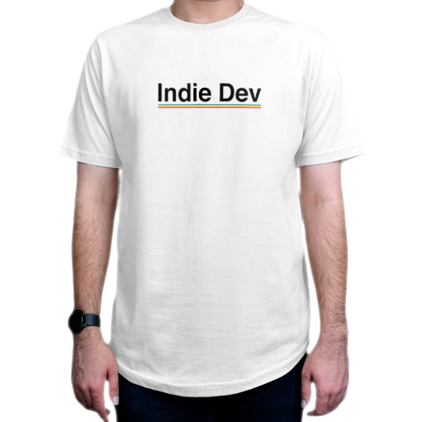 تیشرت برنامه نویسی طرح Indie dev