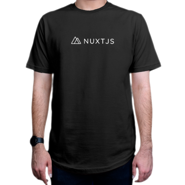 تیشرت برنامه نویسی طرح Nuxtjs