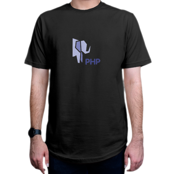 تیشرت برنامه نویسی طرح PHP Elephant
