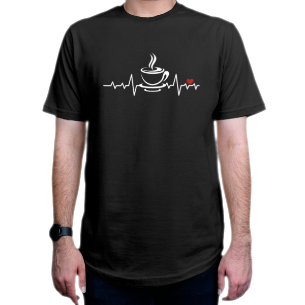 تیشرت برنامه نویسی طرح    JAVA Cup heart beat
