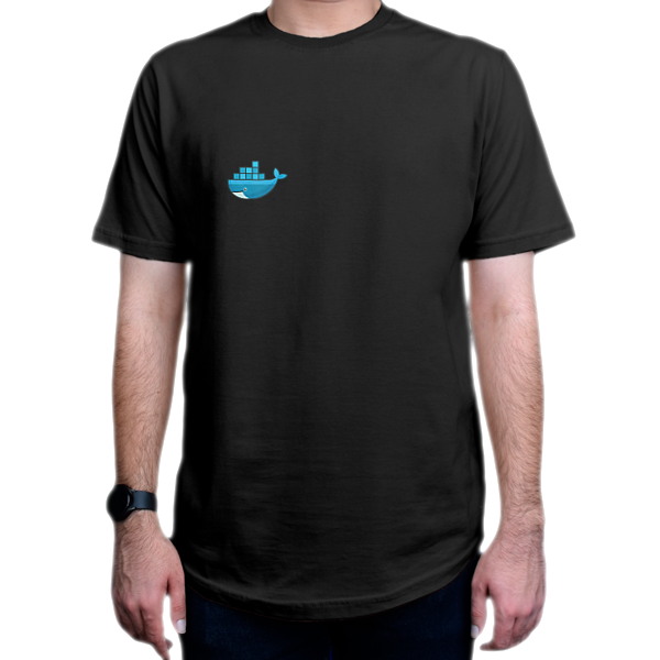 تیشرت برنامه نویسی طرح Docker-1