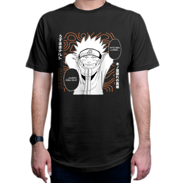 تیشرت انیمه طرح  Naruto  ناروتو شخصیت  Naruto Uzumaki ناروتو اوزوماکی N1