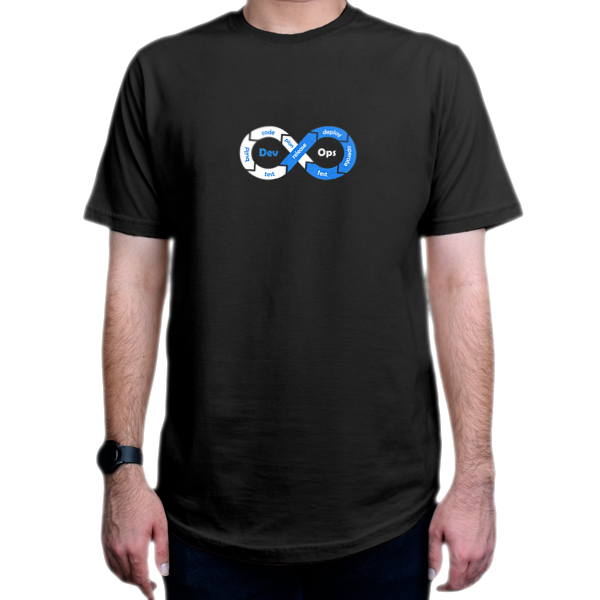 تیشرت برنامه نویسی طرح Devops Process Engineer