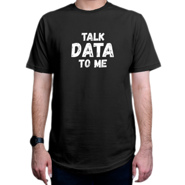 تیشرت برنامه نویسی طرح 2-Talk Data To Me